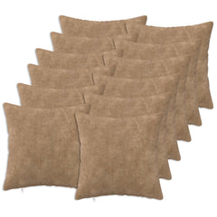 Pillow HEERLEN Microfiber Fleece Taupe