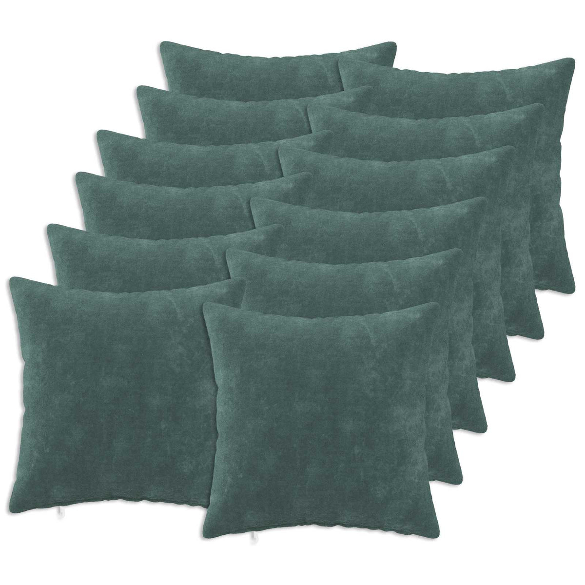 Pillow HEERLEN Microfiber Fleece Sea blue