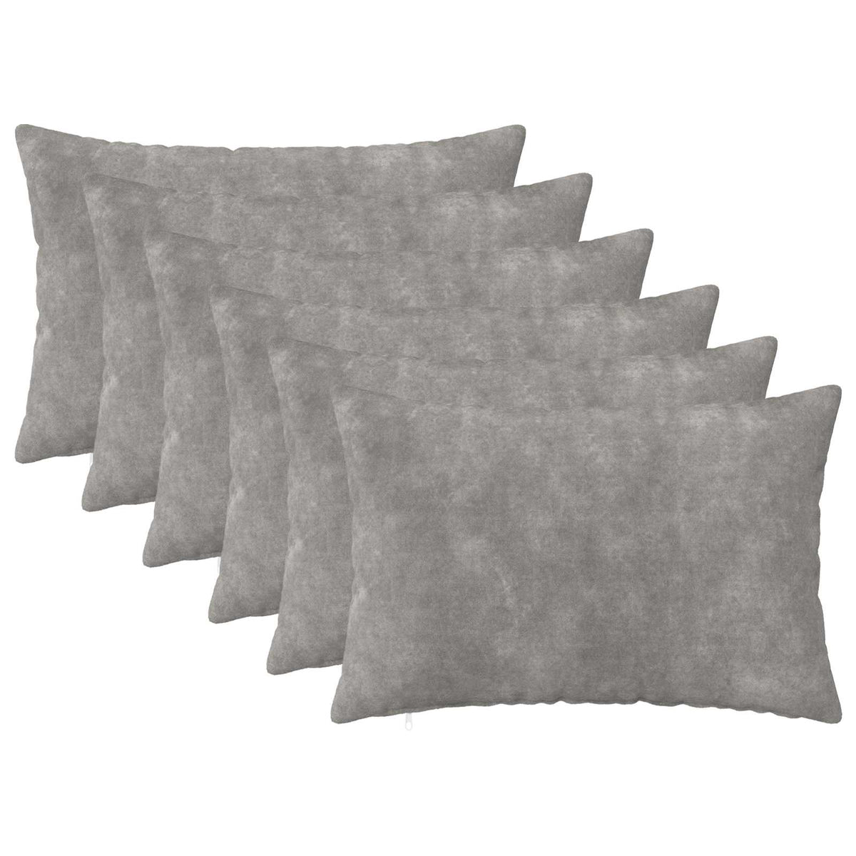 Throw Pillow HEERLEN 6 pcs Light Grey