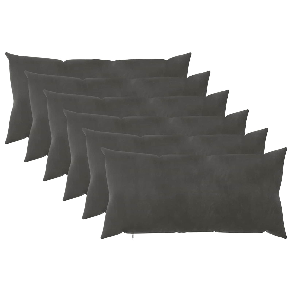Throw Pillow HEERLEN 6 pcs Dark Grey