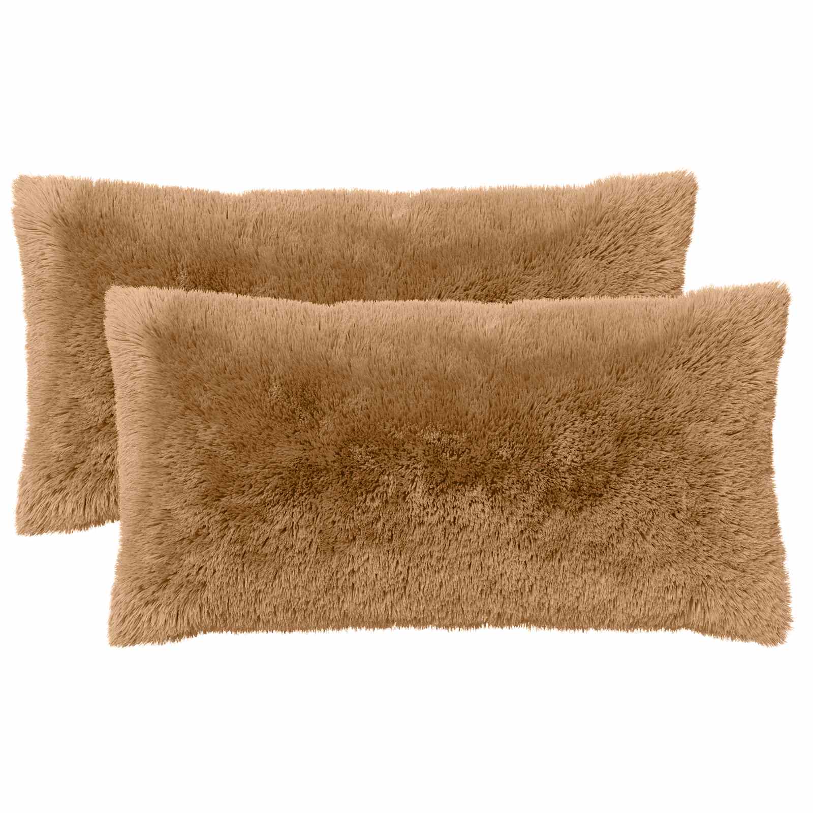 vidaXL Cushion with Pillow HEERLEN 6 pcs Taupe PV Fleece 2