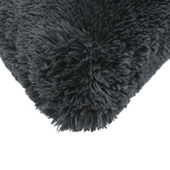 vidaXL Cushion with Pillow HEERLEN 6 pcs Anthracite PV Fleece 5
