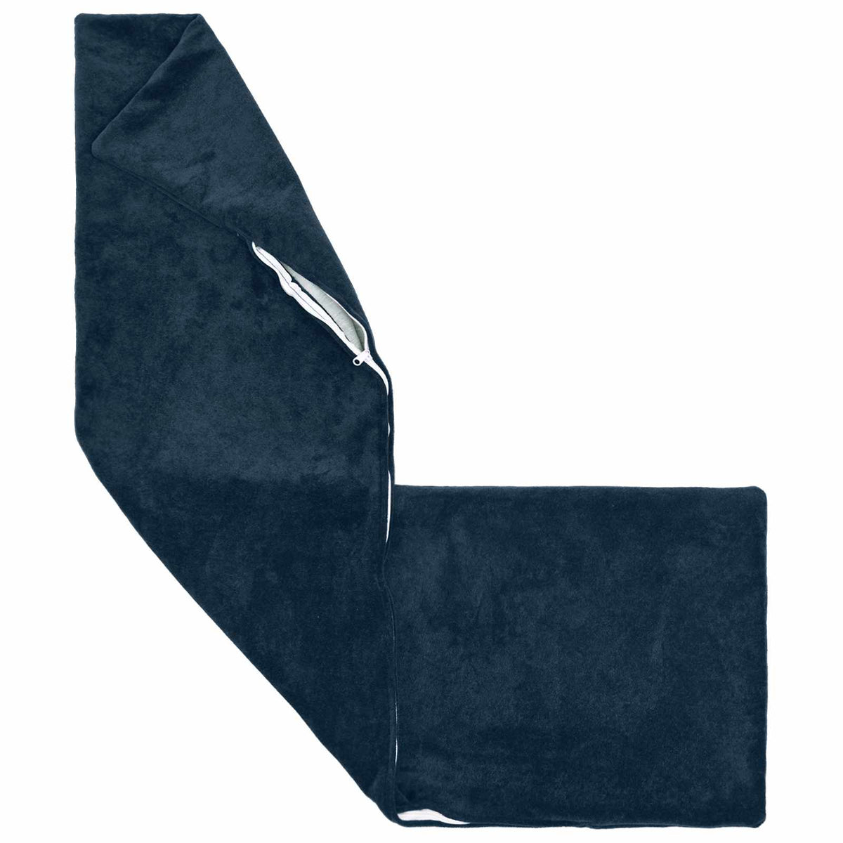 vidaXL Throw Pillow HEERLEN Blue 40 x 145 cm Microfiber Fleece 3