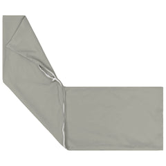 vidaXL Cushion with Pillow HEERLEN Grey 40 x 145 cm Polyester 5