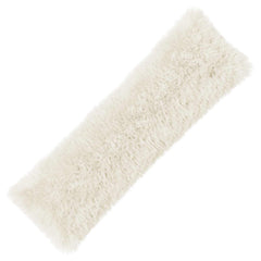 vidaXL Cushion with Pillow HEERLEN White 40 x 145 cm PV Fleece 2