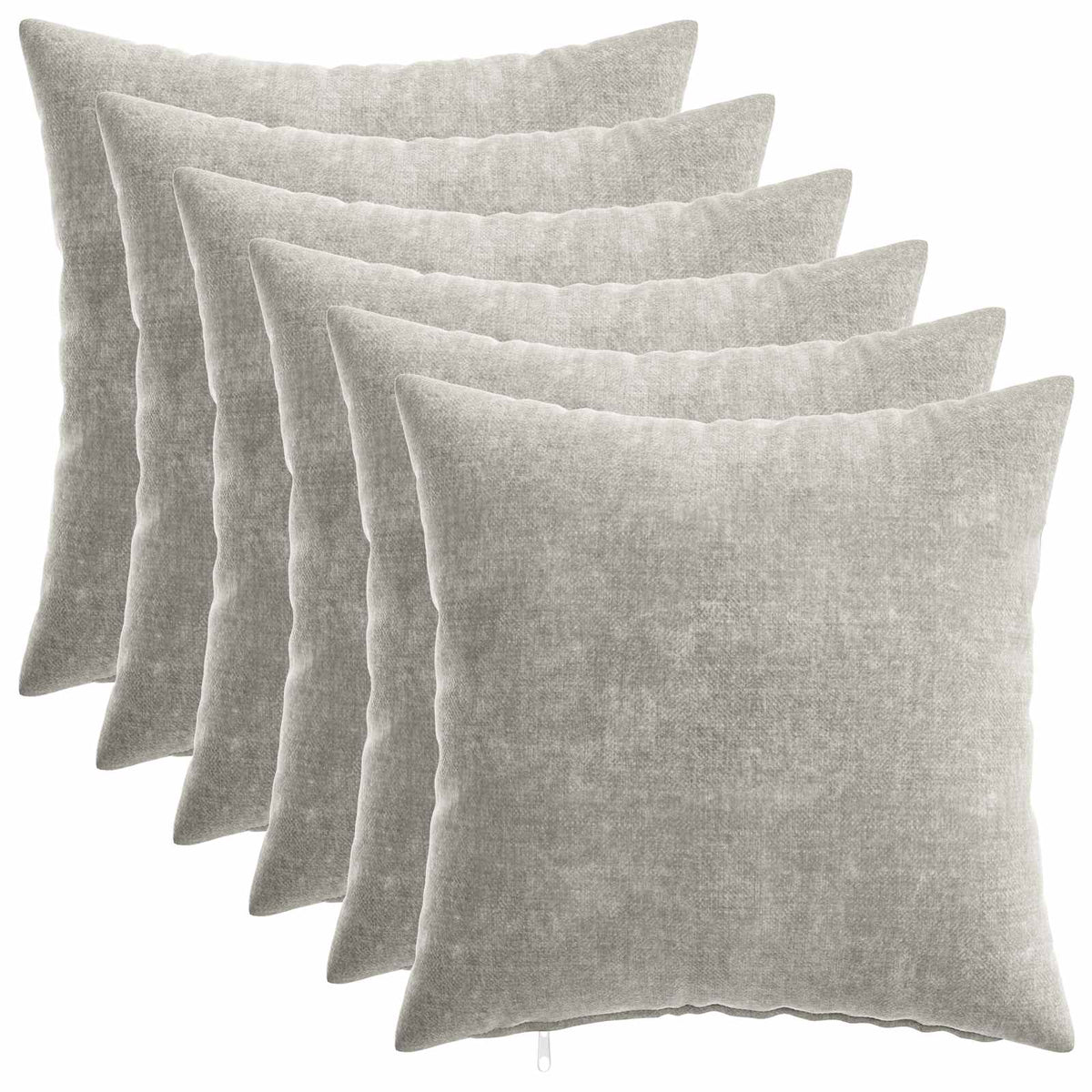 Throw Pillow HEERLEN Light Grey