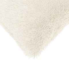 vidaXL Cushion with Pillow HEERLEN 6 pcs White PV Fleece 5