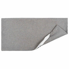 vidaXL Throw Pillow 2 pcs HEERLEN Cloud Grey 50 x 70 cm Fabric 4