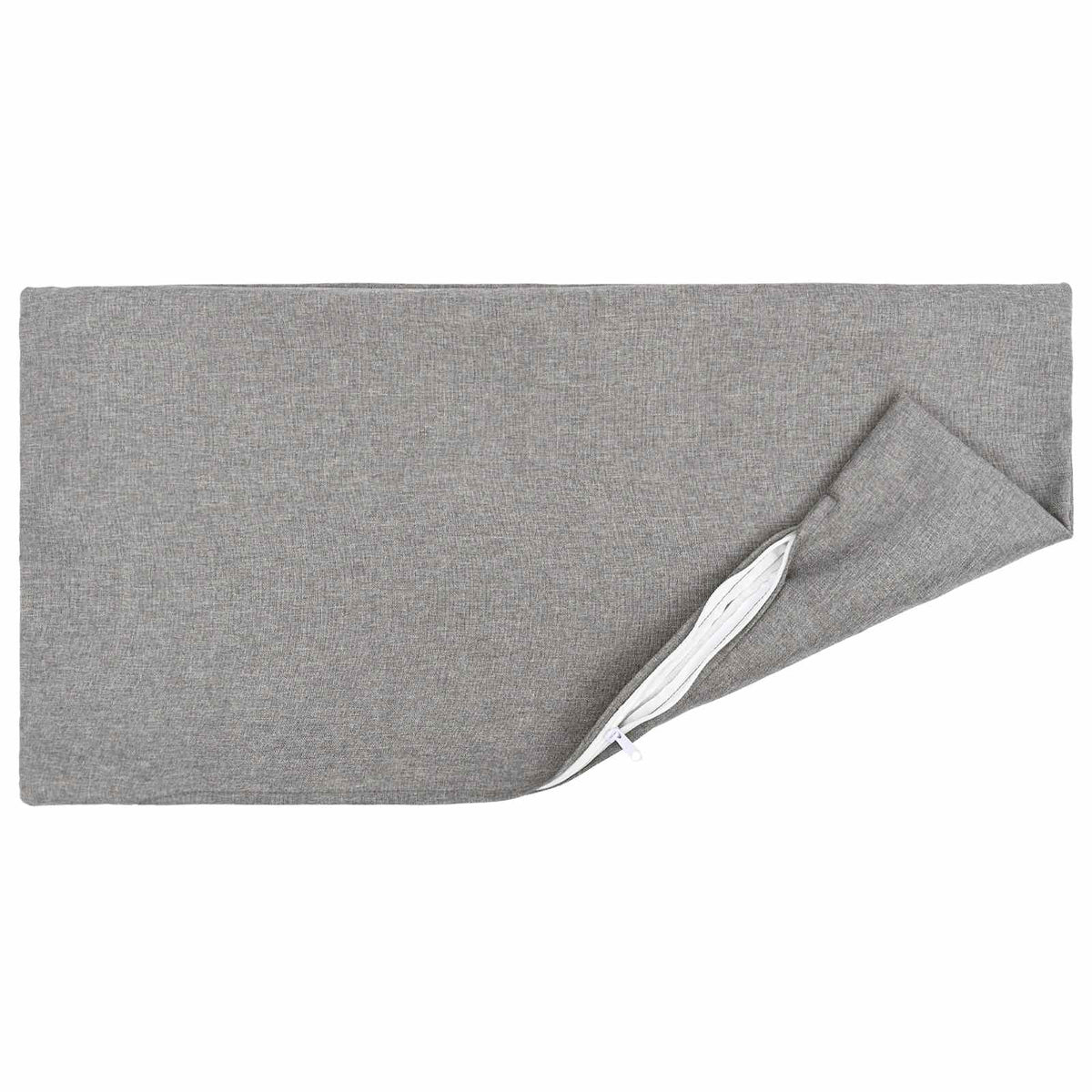 Throw Pillow HEERLEN Fabric Cloud Grey