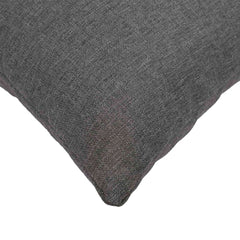 Cushion with Pillow HEERLEN 2 pcs Light Grey Fabric 6