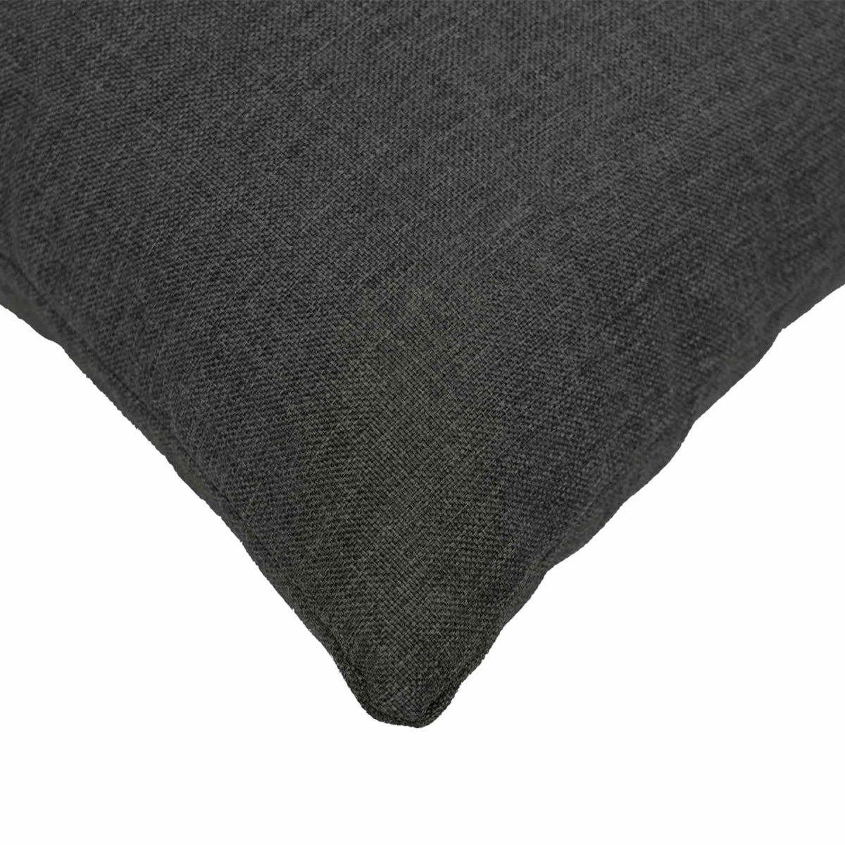 vidaXL Cushion with Pillow HEERLEN 2 pcs Dark Grey Fabric 6