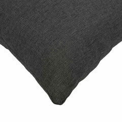 vidaXL Cushion with Pillow HEERLEN 2 pcs Dark Grey Fabric 6