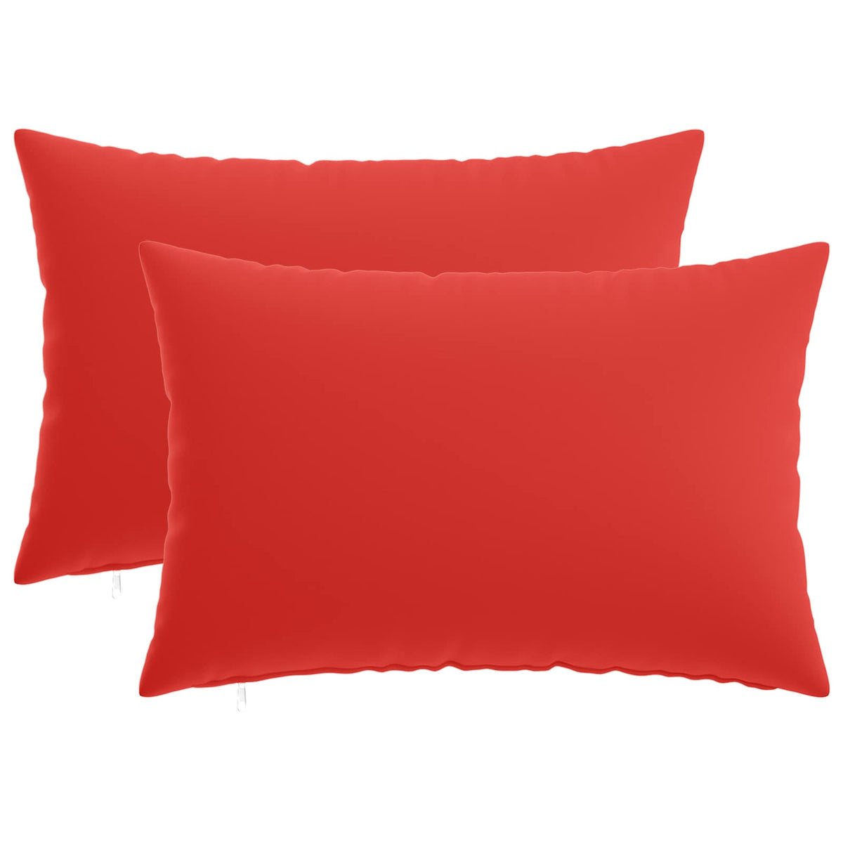 vidaXL Throw Pillow 2 pcs HEERLEN Red 50 x 75 cm Polyester 2
