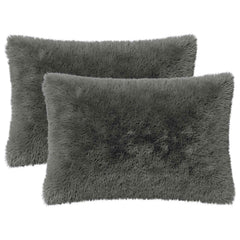 vidaXL Cushion with Pillow HEERLEN 2 pcs Light Green PV Fleece 2