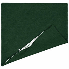 vidaXL Cushion with Pillow HEERLEN 2 pcs Dark Green Fabric 4