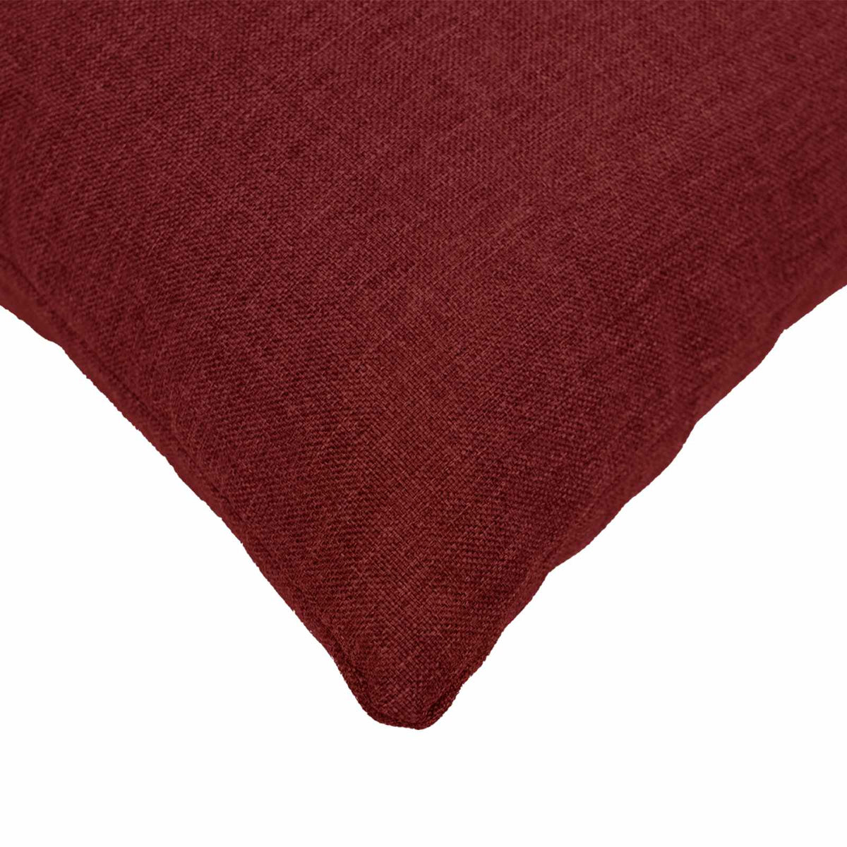 vidaXL Cushion with Pillow HEERLEN 2 pcs Wine Red Fabric 6
