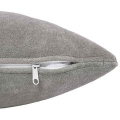 vidaXL Throw Pillow 2 pcs HEERLEN Light Grey 60 x 60 cm 5
