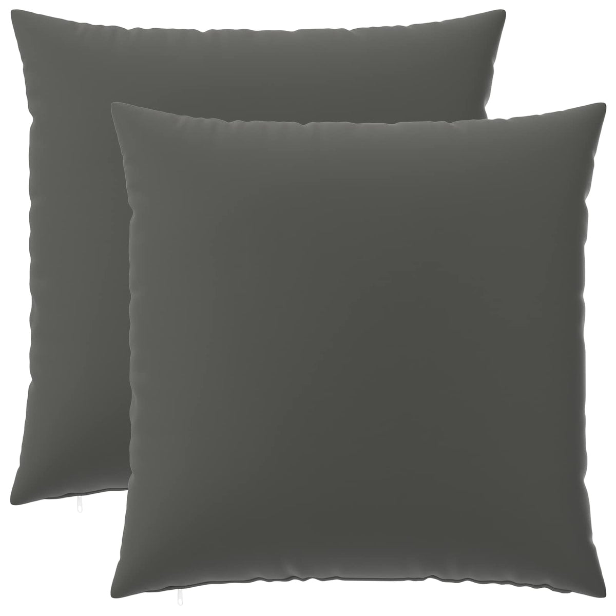 vidaXL Cushion with Pillow HEERLEN 2 pcs Anthracite Polyester 2