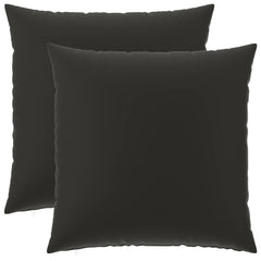 Throw Pillow HEERLEN 2 pcs Black