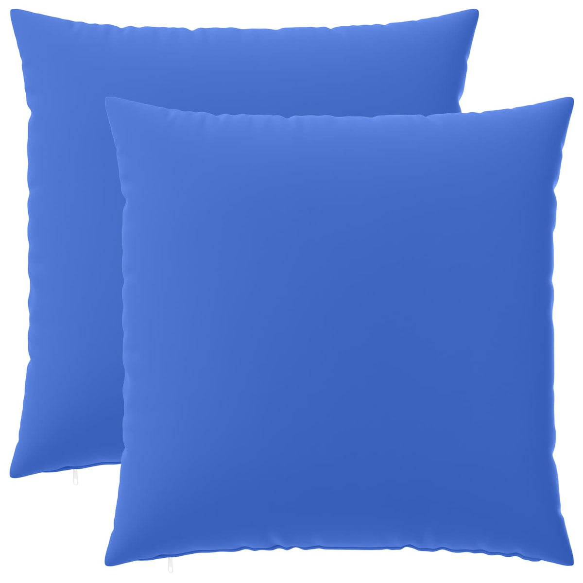 vidaXL Cushion with Pillow HEERLEN 2 pcs Royal Blue Polyester 2