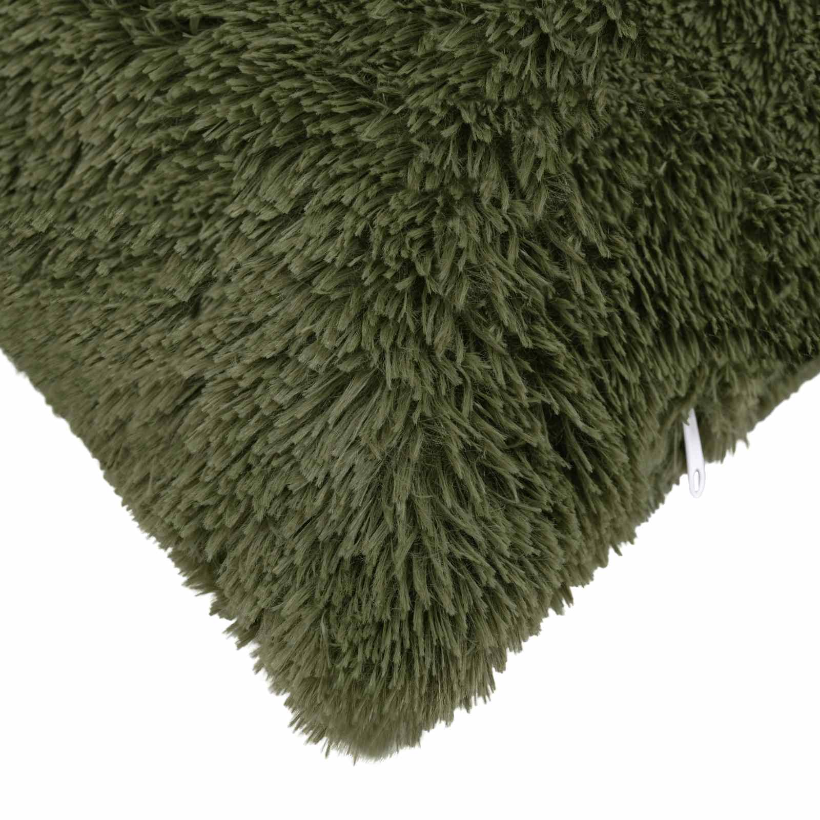 vidaXL Cushion with Pillow HEERLEN 2 pcs Green PV Fleece 5