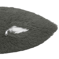 vidaXL Cushion with Pillow HEERLEN 2 pcs Light Green PV Fleece 6