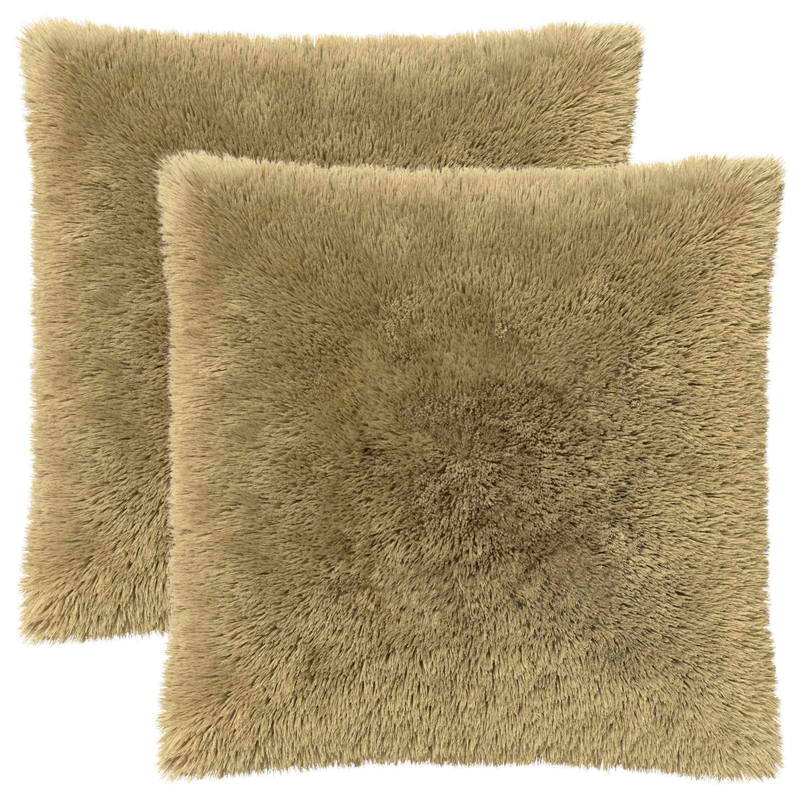 vidaXL Cushion with Pillow HEERLEN 2 pcs Light Grey PV Fleece 2
