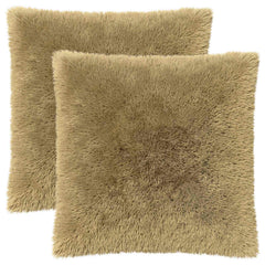 vidaXL Cushion with Pillow HEERLEN 2 pcs Light Grey PV Fleece 2