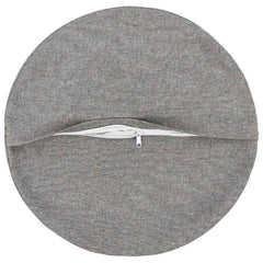 vidaXL Cushion with Pillow HEERLEN 6 pcs Cloud Grey Fabric 4