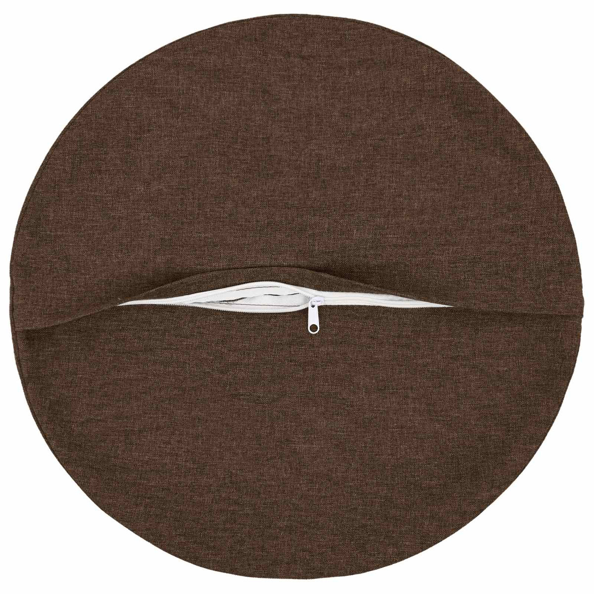 vidaXL Cushion with Pillow HEERLEN 6 pcs Brown Fabric 4