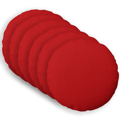 vidaXL Cushion with Pillow HEERLEN 6 pcs Red Fabric 2