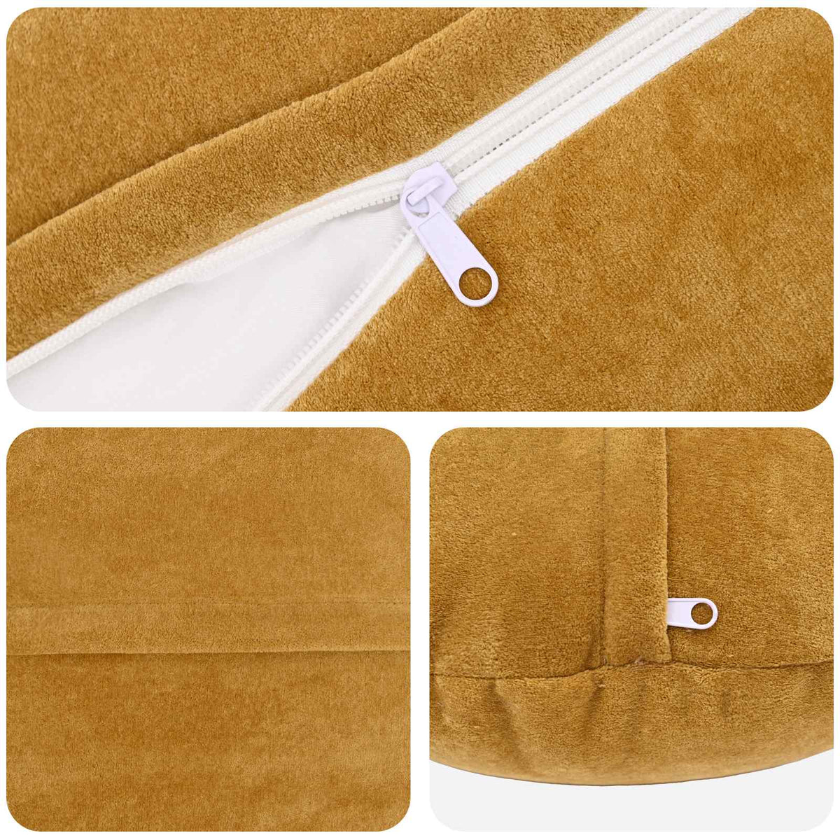 HEERLEN Yellow Dia Microfiber Fleece