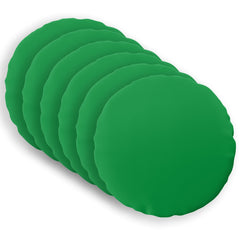 vidaXL Throw Pillow 6 pcs HEERLEN Green Dia. 40 cm Polyester 2