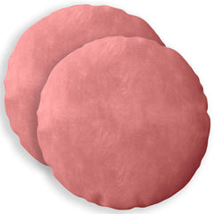 vidaXL Cushion with Pillow HEERLEN 2 pcs Pink Velvet 2