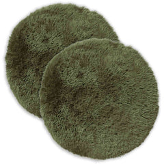 vidaXL Cushion with Pillow HEERLEN 2 pcs Green PV Fleece 2