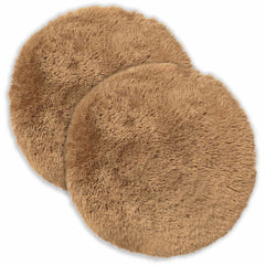 vidaXL Cushion with Pillow HEERLEN 2 pcs Taupe PV Fleece 2