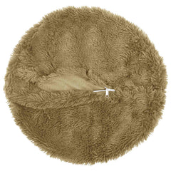vidaXL Cushion with Pillow HEERLEN 2 pcs Light Grey PV Fleece 4