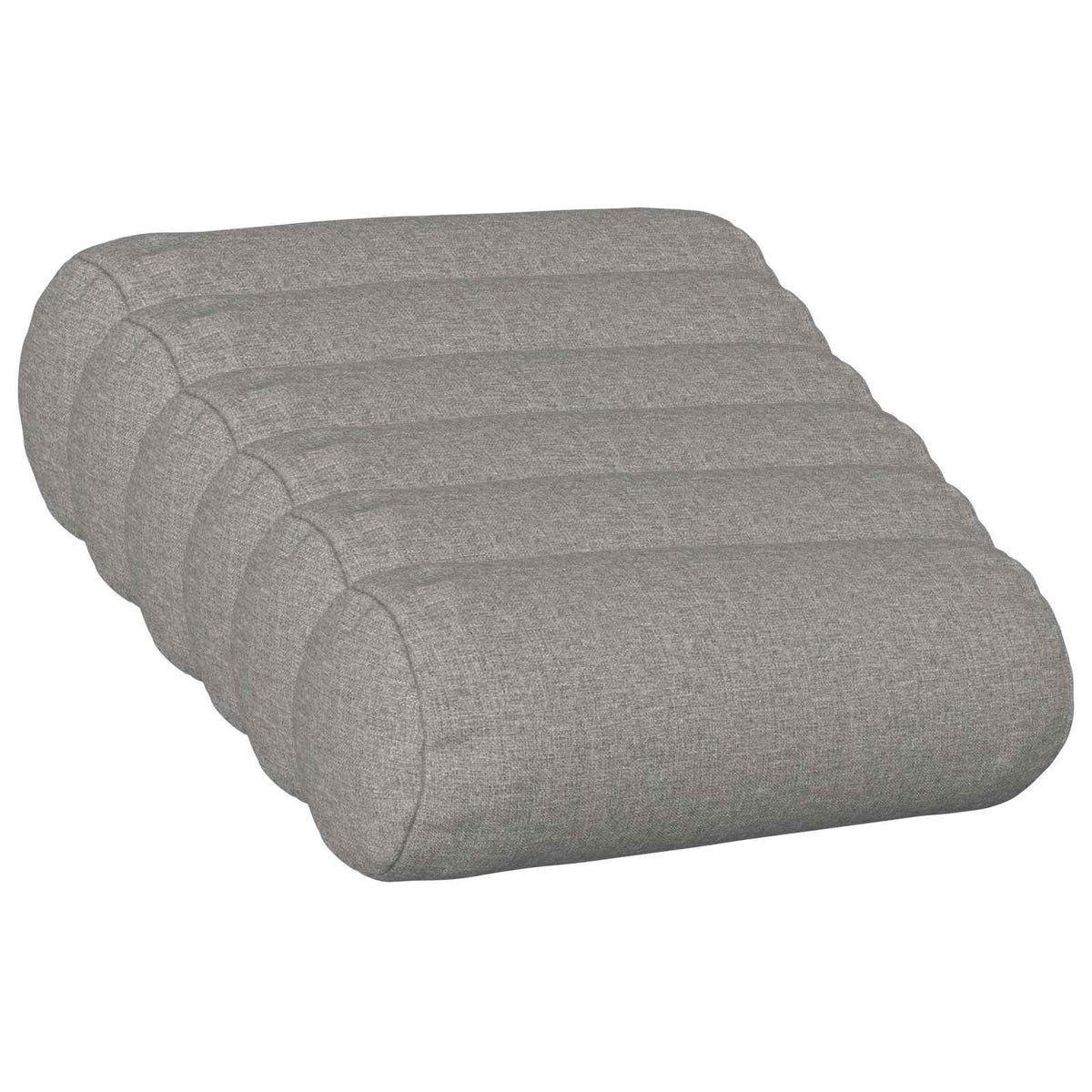 Throw Pillow HEERLEN Fabric 6 pcs Dia. 15 x 40 cm Cloud Grey