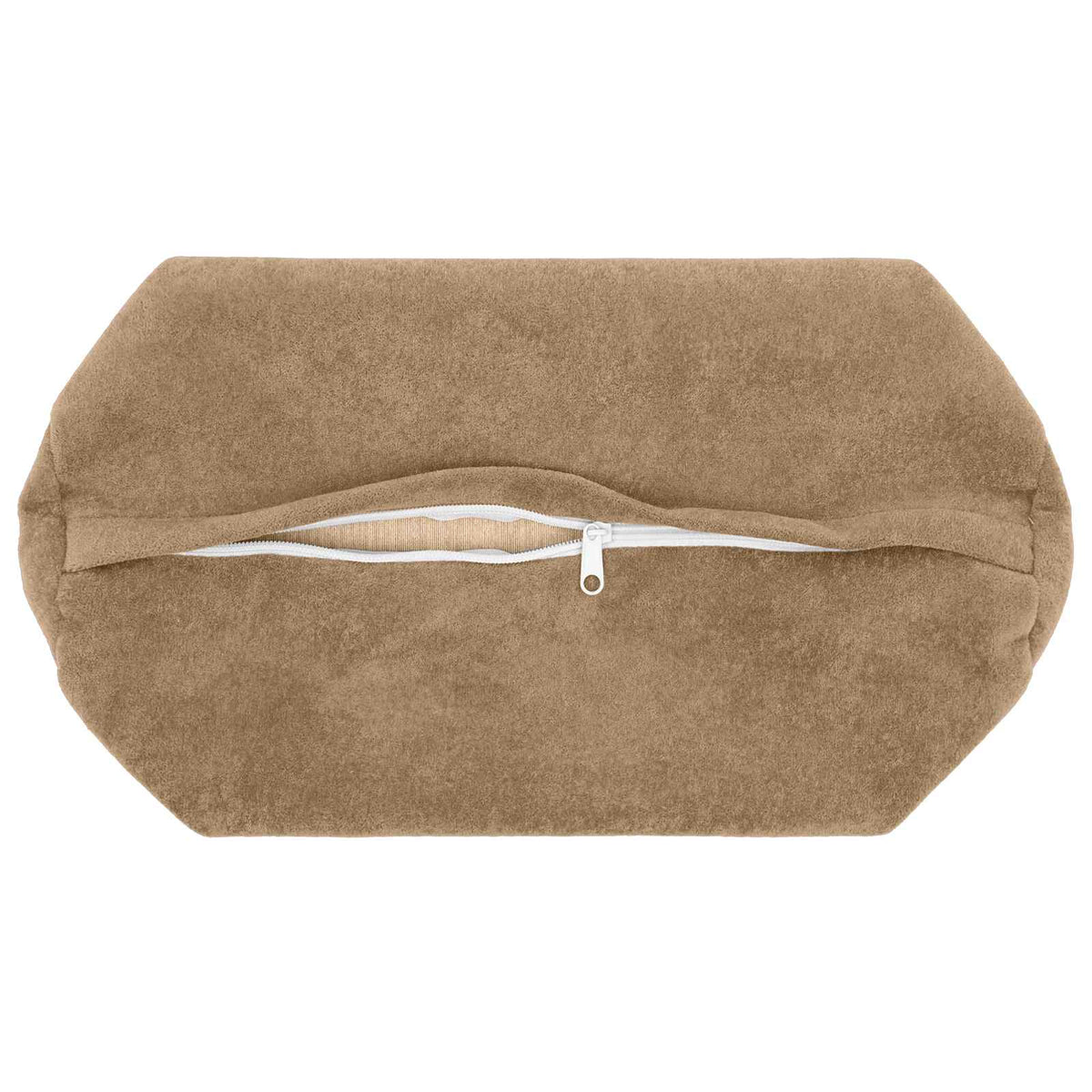 vidaXL Throw Pillow 6 pcs HEERLEN Taupe Dia. 15 x 40 cm 4
