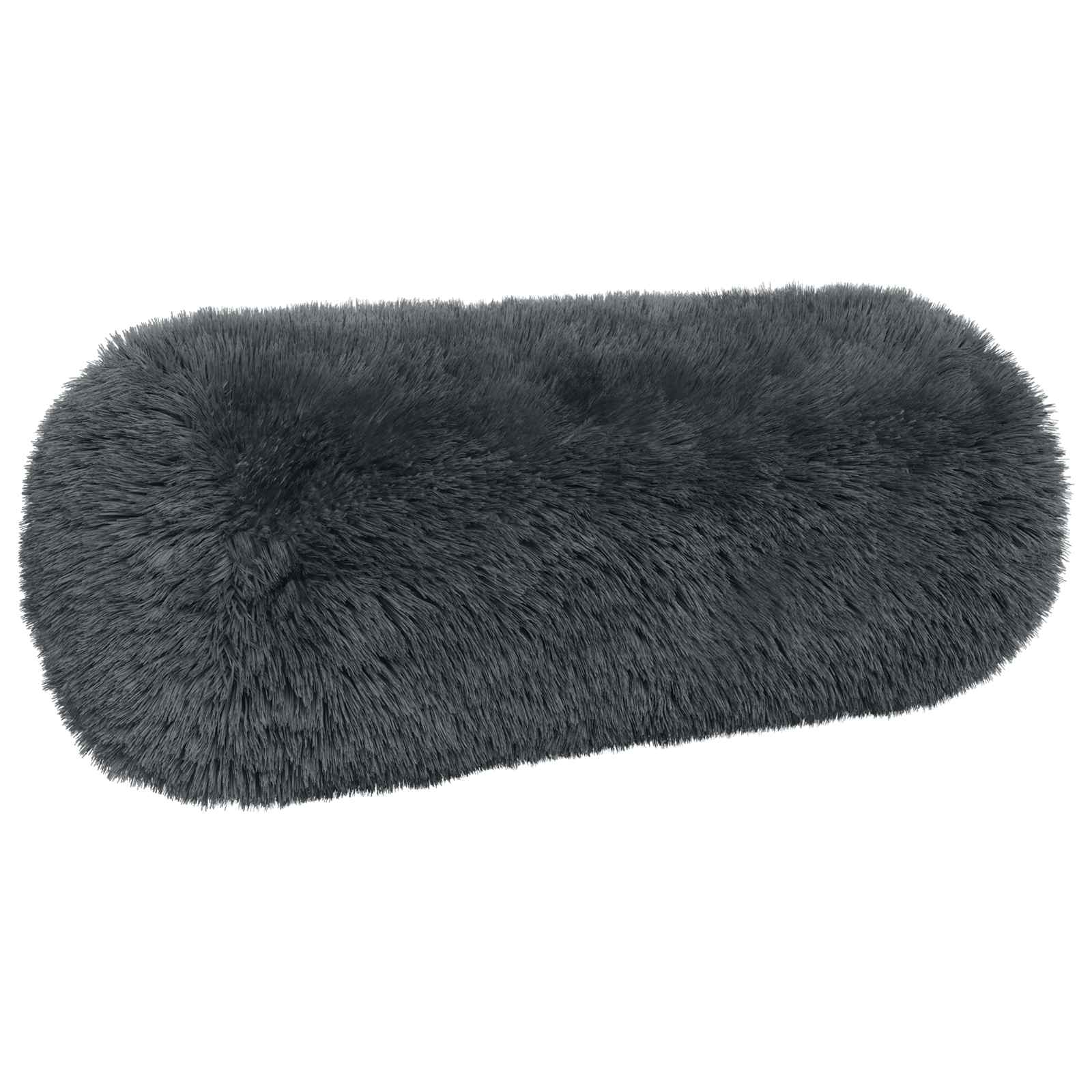 vidaXL Cushion with Pillow HEERLEN 6 pcs Anthracite PV Fleece 3
