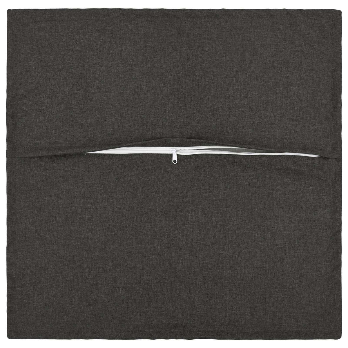 vidaXL Cushion with Pillow HOUTEN 6 pcs Dark Grey Faux Linen 4