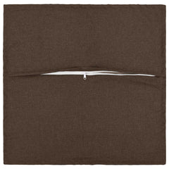 vidaXL Cushion with Pillow HOUTEN 6 pcs Taupe Faux Linen 4