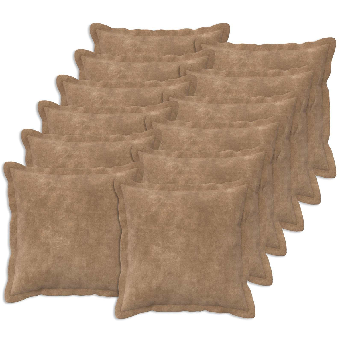 Cushion Pillow HOUTEN Microfiber Fleece Width Taupe