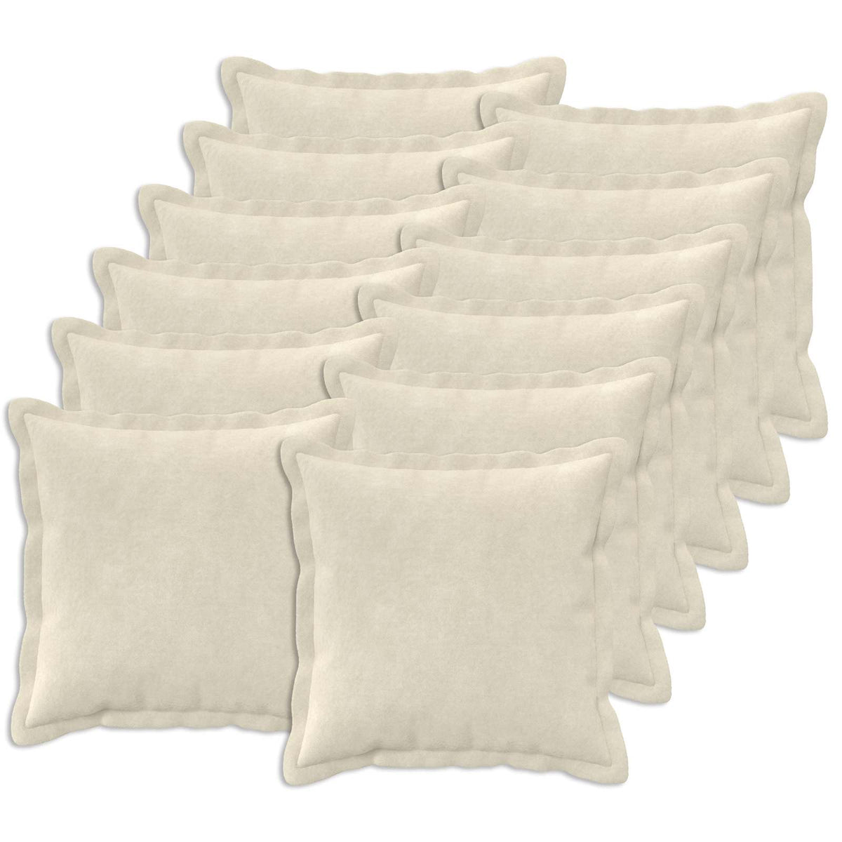 Cushion Pillow HOUTEN Microfiber Fleece Width Cream