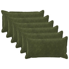 Throw Pillow HOUTEN Microfiber Fleece Green