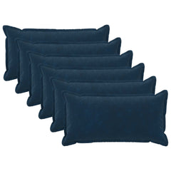 Throw Pillow HOUTEN Microfiber Fleece Blue