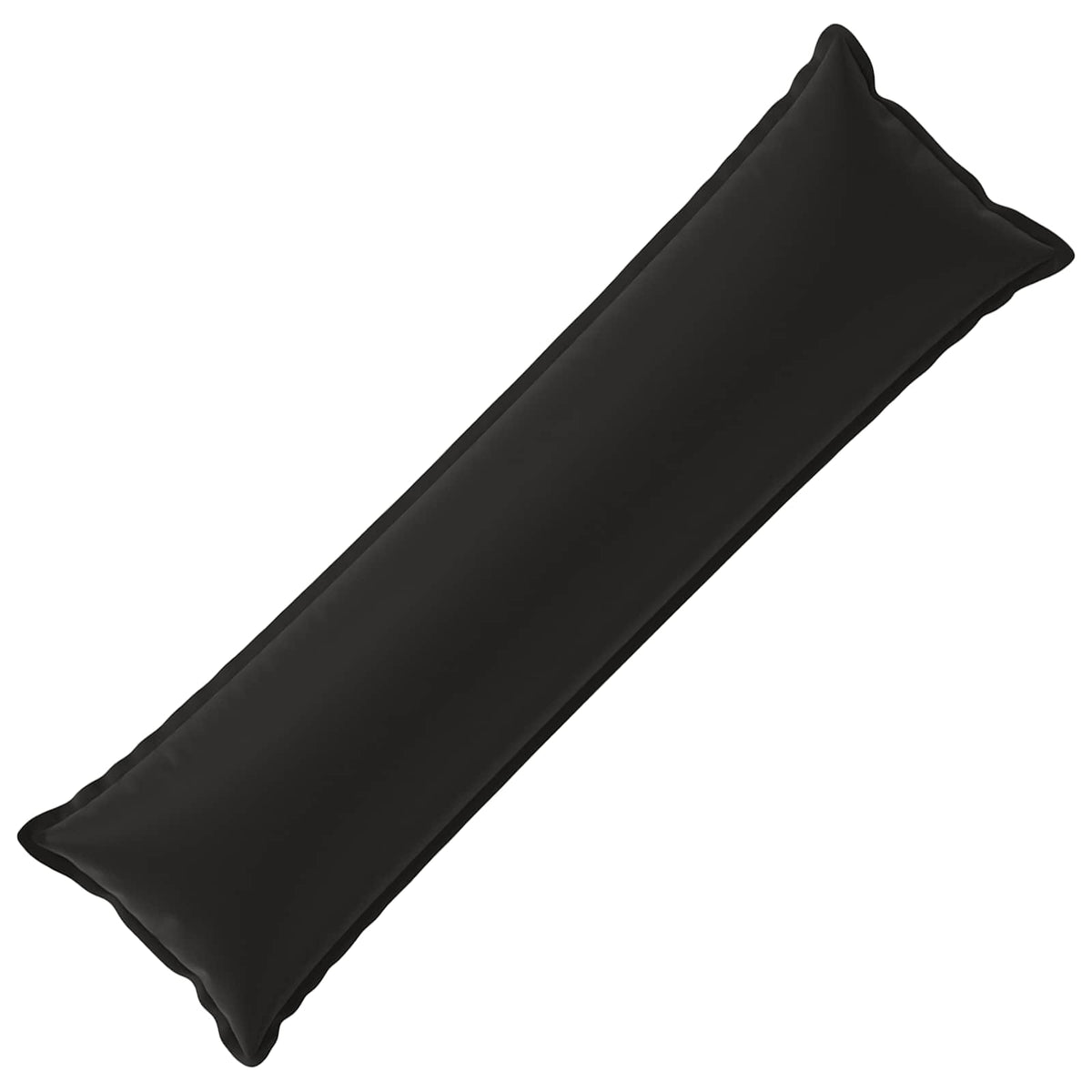 vidaXL Cushion with Pillow HOUTEN Black 40 x 145 cm Polyester 2