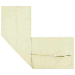 vidaXL Cushion with Pillow HOUTEN Cream 40 x 145 cm Polyester 5