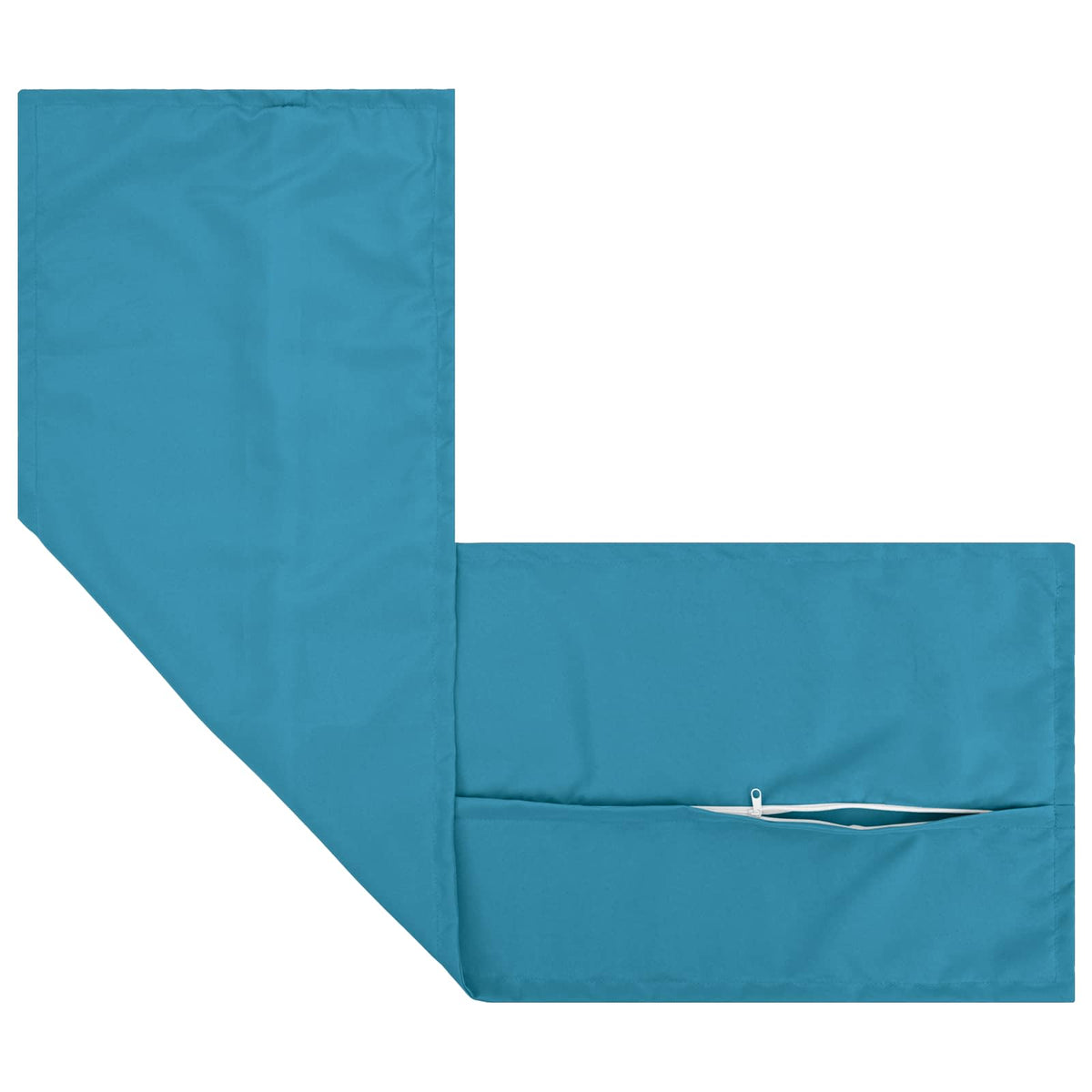 vidaXL Cushion with Pillow HOUTEN Light Blue 40 x 145 cm Polyester 5