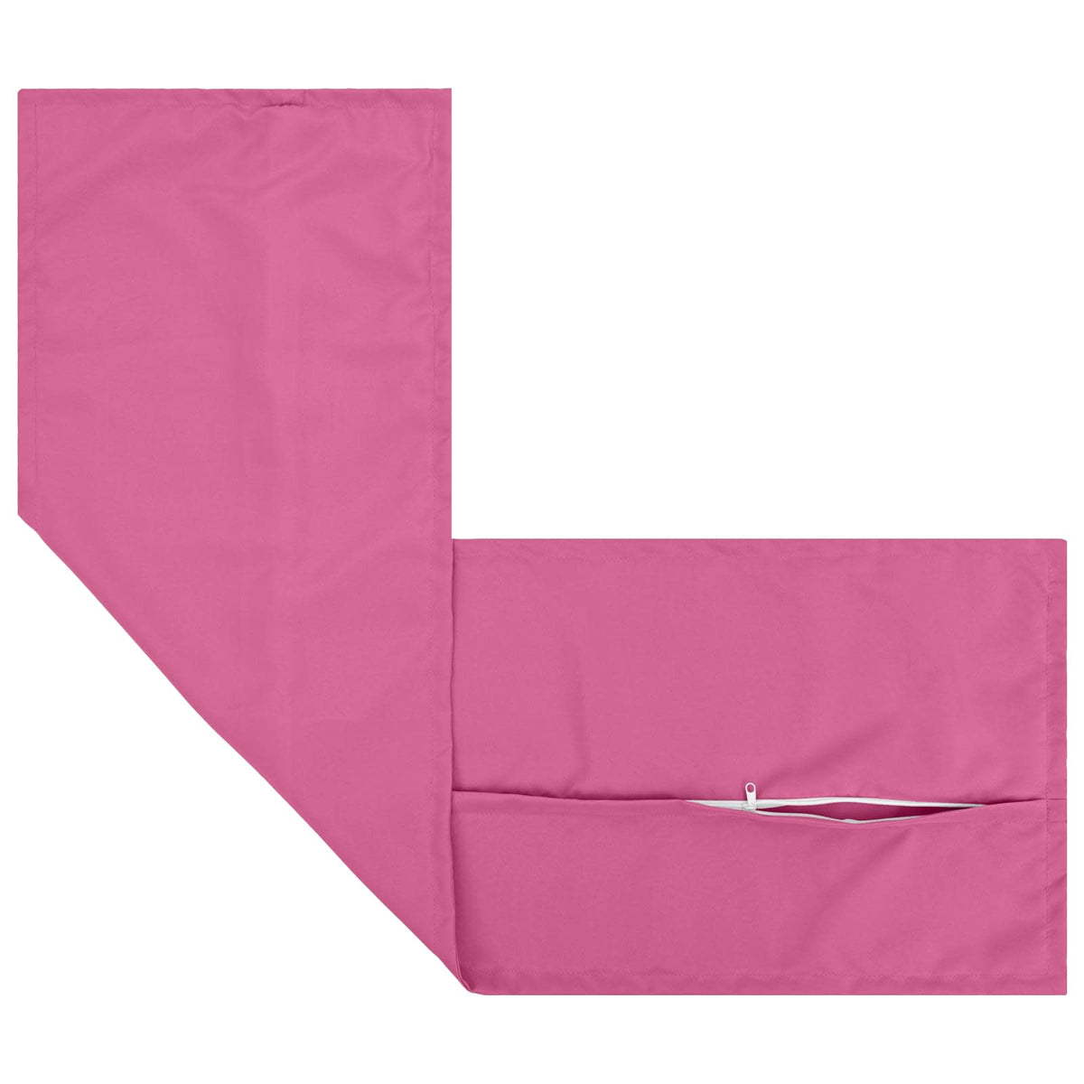 vidaXL Cushion with Pillow HOUTEN Pink 40 x 145 cm Polyester 5